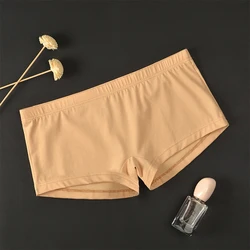 Mens Cotton Boxer Bikini Underwear Sexy Low Rise Underpants Solid Briefs Shorts Trunk Lingerie Hombre Cuecas Masculinas Knickers