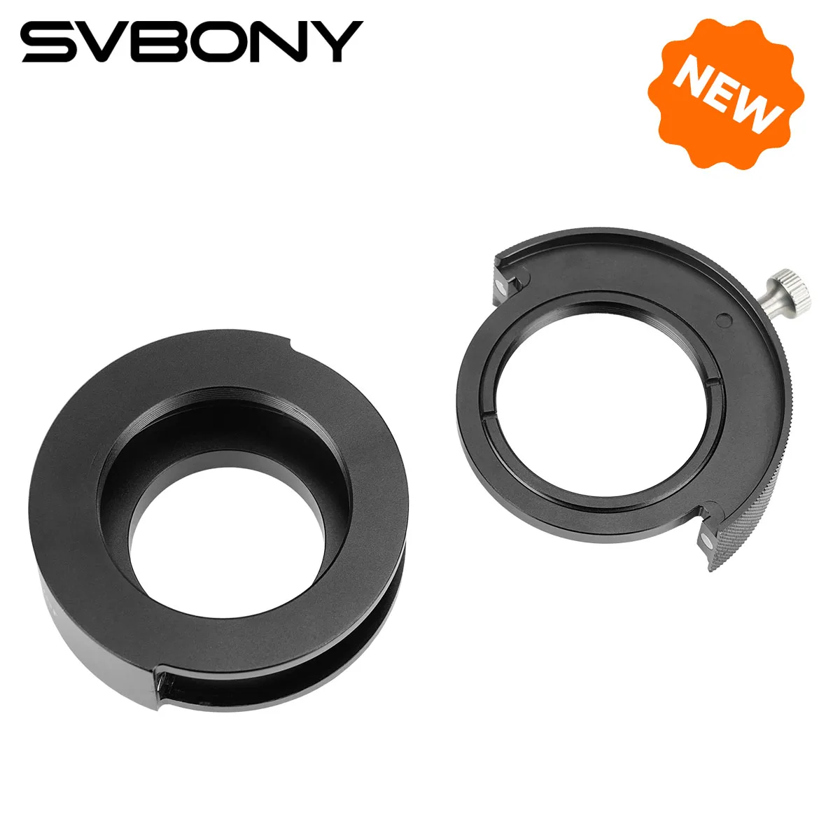 

SVBONY SV226 Filter Drawer Full Metal 1.25&2inch Filter Holder CNC Integrated Molding M48x0.75 for Astrophotography