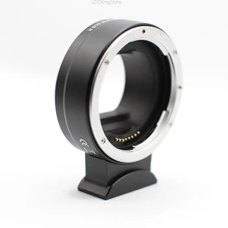 حلقة محول عدسة التركيز التلقائي لكانون ، أبيض ، أسود ، EF-EOSR ، EF EF-S ، EOS R ، رف جبل ، كاميرات الإطار الكامل
