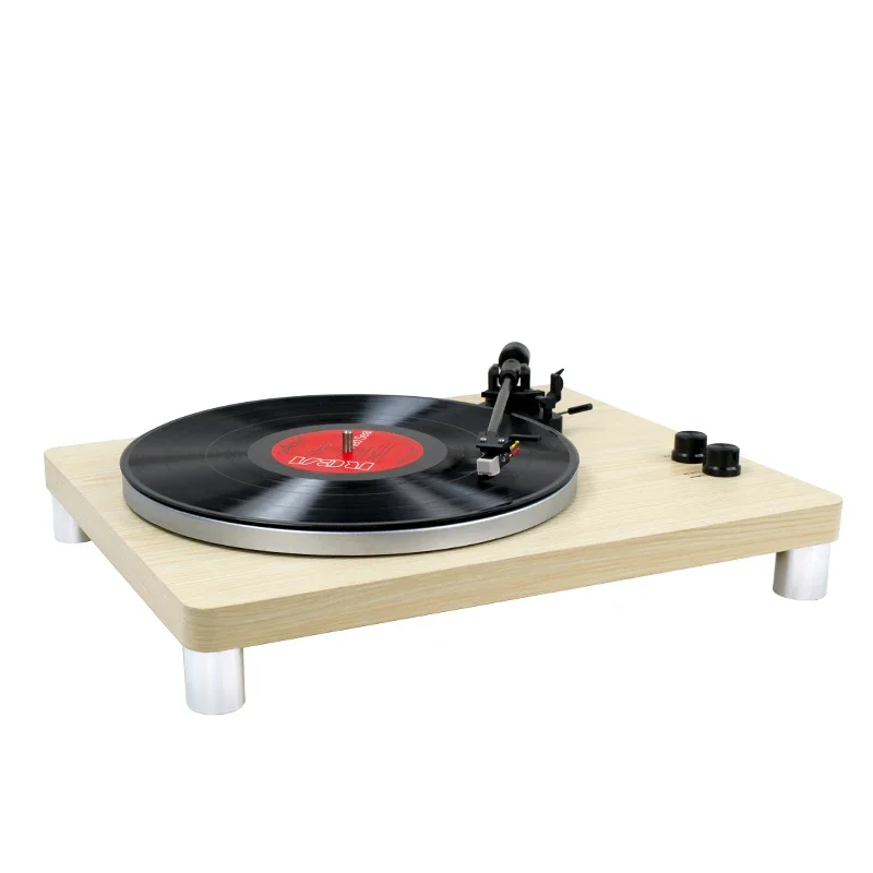 Turntable Vinyl Record Player Belt Drive 2 Speed Adjustable Counterweight, Cartridge AT 3600L