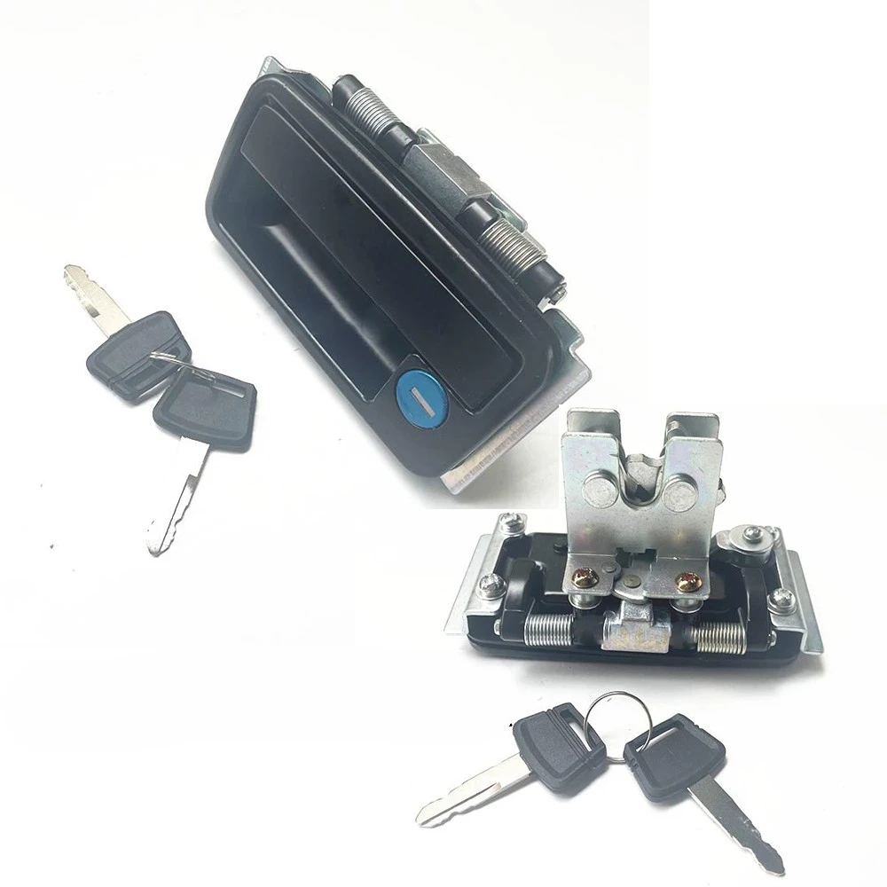 

Lock Hood with Key Lock Excavator Rear Cover Lock Toolbox Lock For Doosan Daewoo DX60 DH80G/80-7 XCMG 80