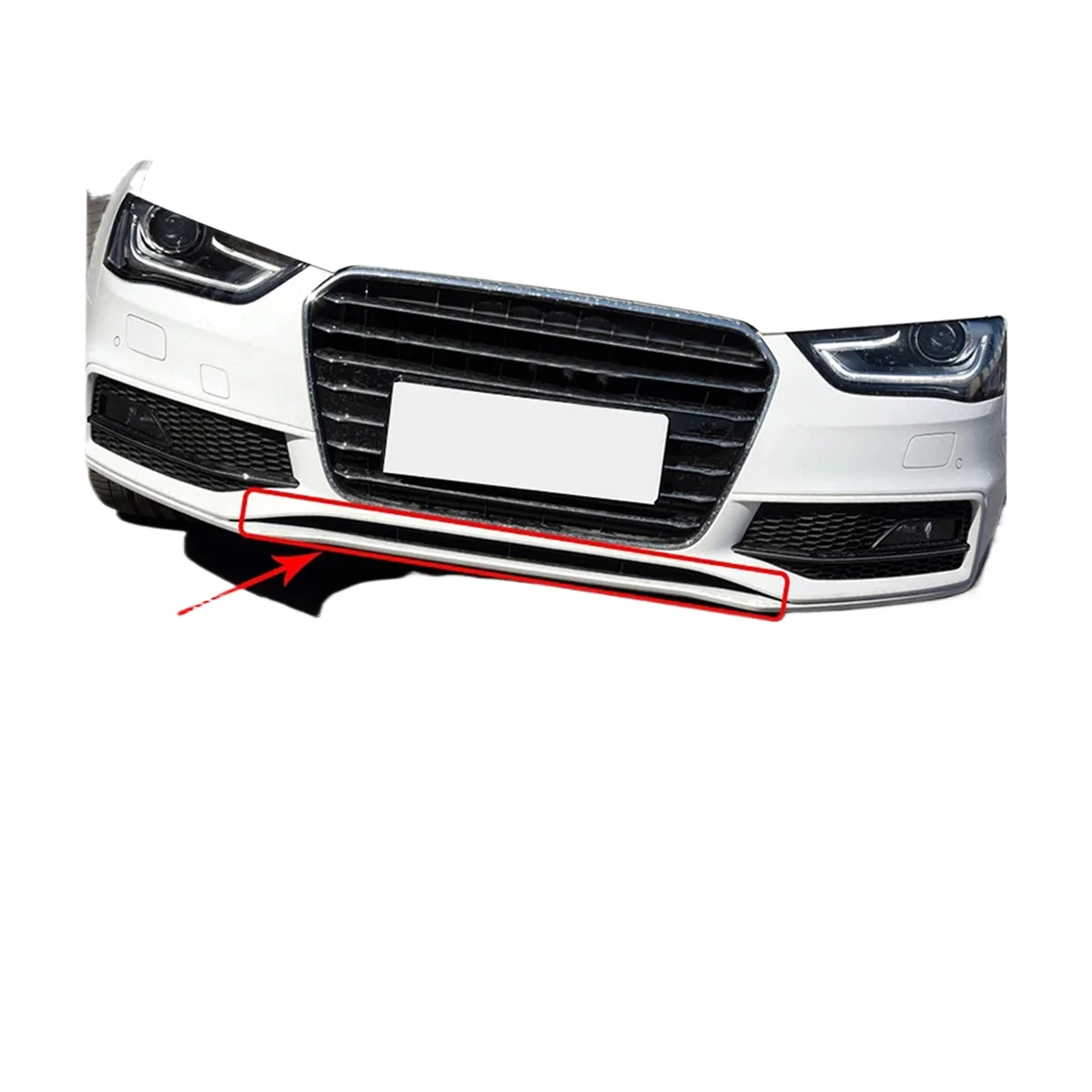

Suitable for Aud A4L B8 Sports Edition, Lower Middle Net, Middle Front Bumper Lower Middle Net 8K0807647A