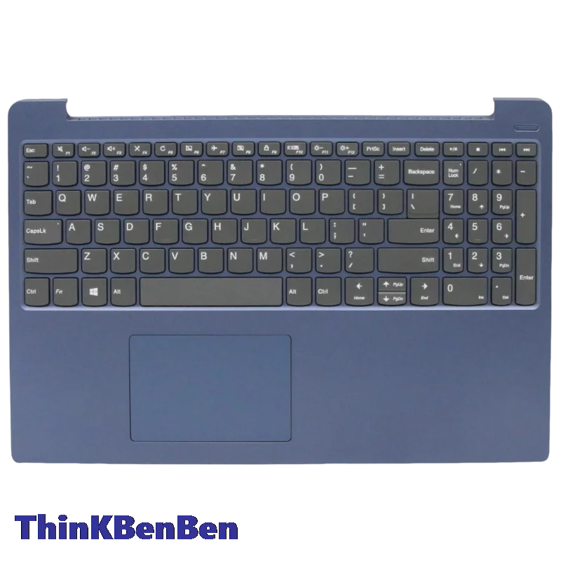 US English Blue Keyboard Upper Case Palmrest Shell Cover For Lenovo Ideapad 330S 15 15IKB 15AST 15ARR 5CB0R07316