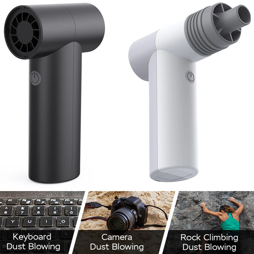 Silny wentylator turbo 22m/s z silnikiem bezszczotkowym, akumulatorowy odkurzacz powietrza, dmuchawa do kurzu, elektryczna suszarka do komputera PC, klawiatury, samochodu