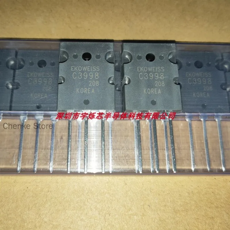 

5 шт./C3998 2SC3998, ультразвуковой транзистор, высокомощное оборудование, выделенный транзистор 25 А 1500 В