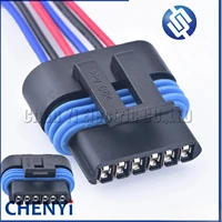 Conector automotriz impermeable de 6 pines hembra para arnés de cableado del pedal del acelerador TPS, conectores 12066317 12162261