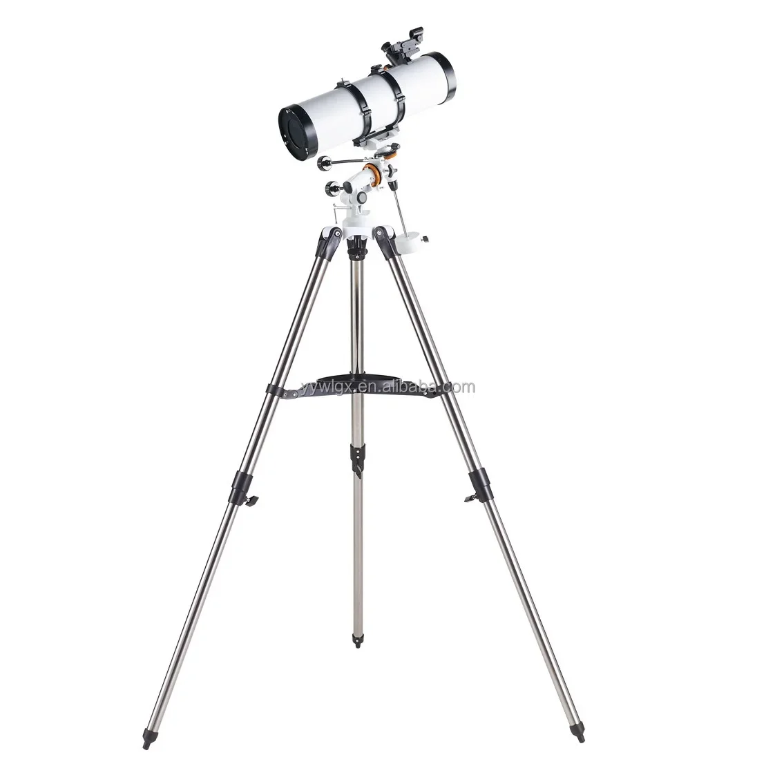 Newtonian-Telescópio refletor astronômico para adultos, tripé em altura ajustável, escopo Red Dot, 130mm, abertura