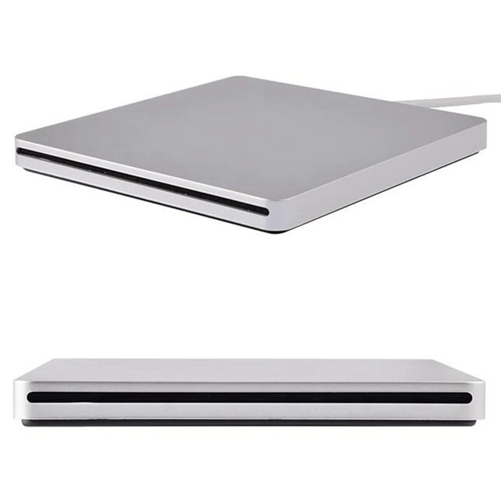 External DVD Drive USB 2.0 Portable CD DVD +/-RW Drive DVD Burner for Laptop Mac Macbook Pro Air Windows 7/8/10 Pink