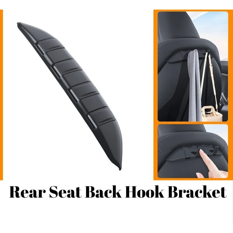 

For Tesla Model 3 Highland Y Juniper Hidden Rear Seat Back Hook Bracket Heavy-Duty Storage Car Interior Modification Accessory