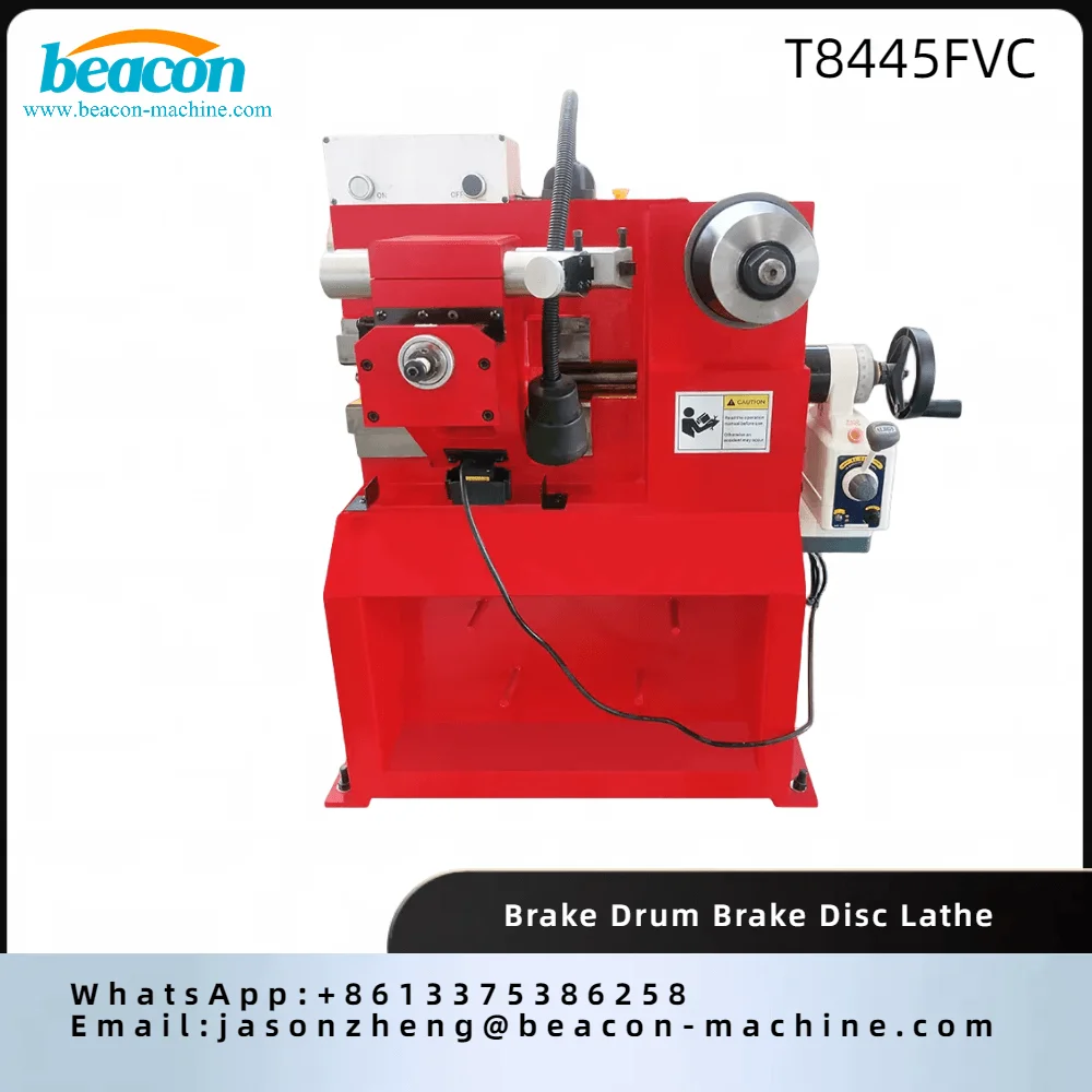 Recommend T8445FVC Brake Drum Brake Disc Lathe Machine for Car