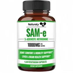 SAM-e Supplement 1000 Mg, Non-GMO, Gluten Free - Supports Mood Balance, Liver Health and Joint Comfort, Flexibility and Mobility