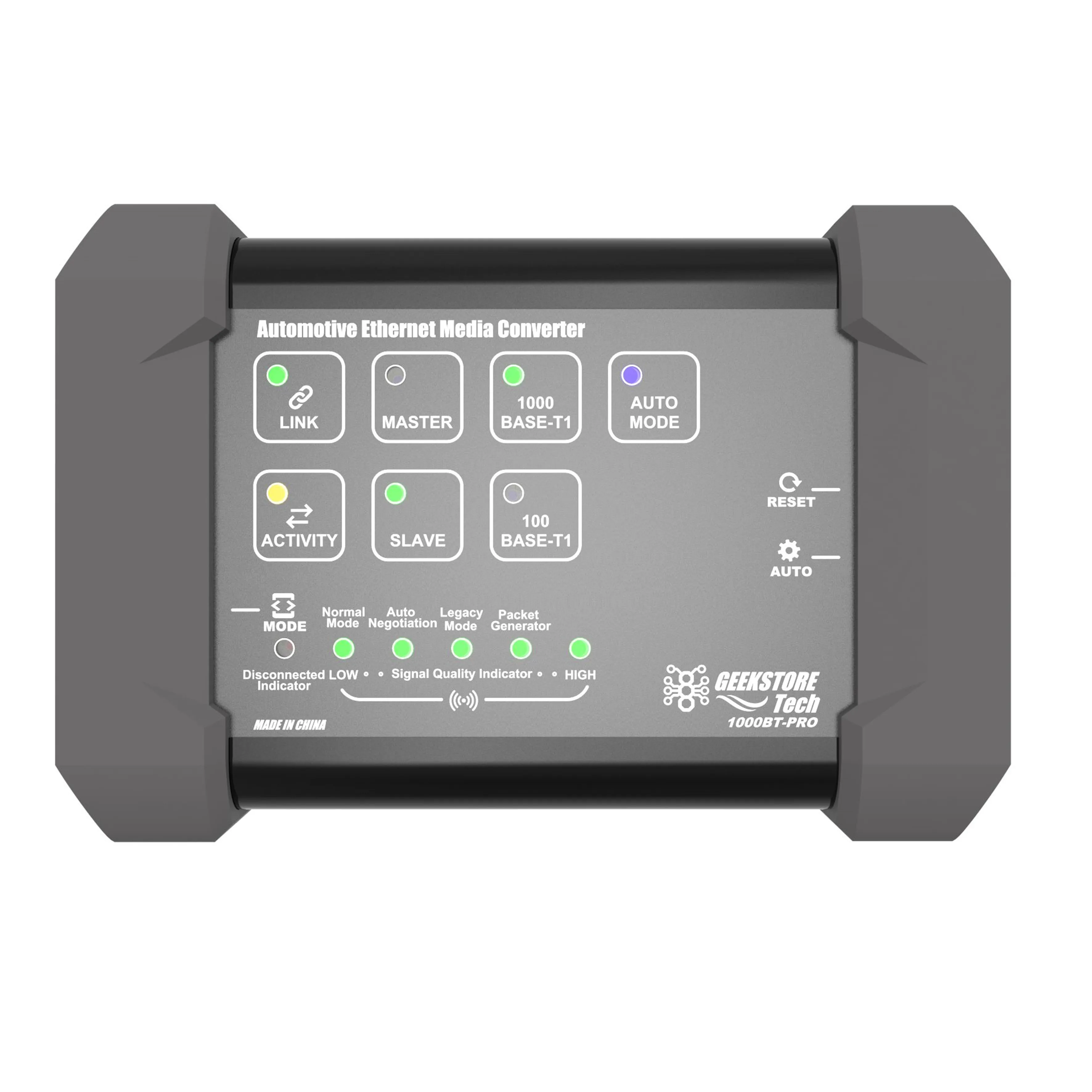 Conversor Ethernet para carro Gigabit 1000Base-T1 para Ethernet padrão RJ45