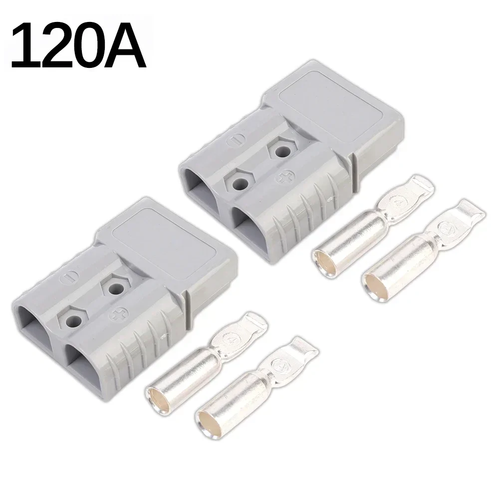 2/4/8 Stück Auto-Kabelverbinder, 50/120 AMP 600V Ladeanschluss für Kabelklemmen, Batterie-Stromanschluss