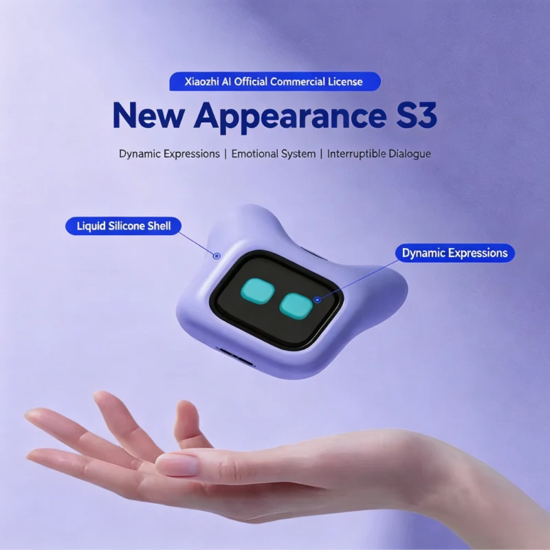 

XiaoZhi AI Voice Dialogue Smart Electronic Pet, Car Robot Companion, Emotional Support Interactive Toy, Birthday Gift for Kids
