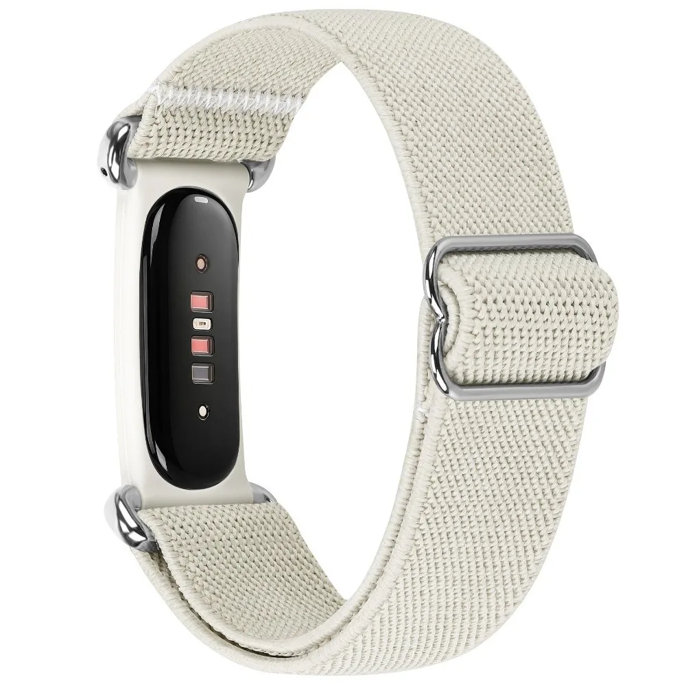 Elastic Nylon Strap Adjustable Soft Fitness Tracker Wristband Breathable Comfortable for Google Fitbit Air