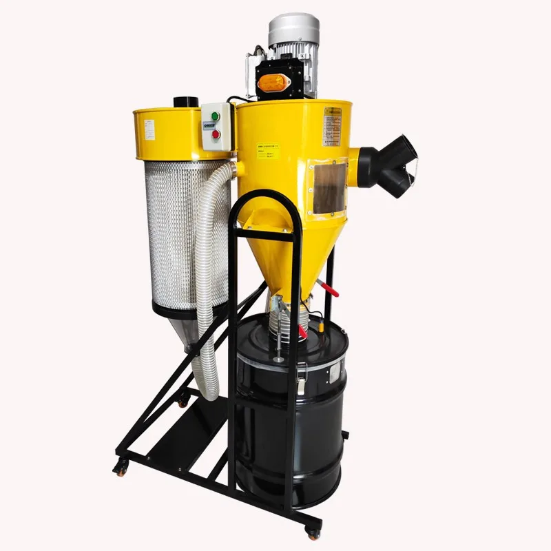 

3HP 2.2kw cyclone dust collector/woodworking, self-cleaning HAPE filter extractor, pulse jet bag extractor