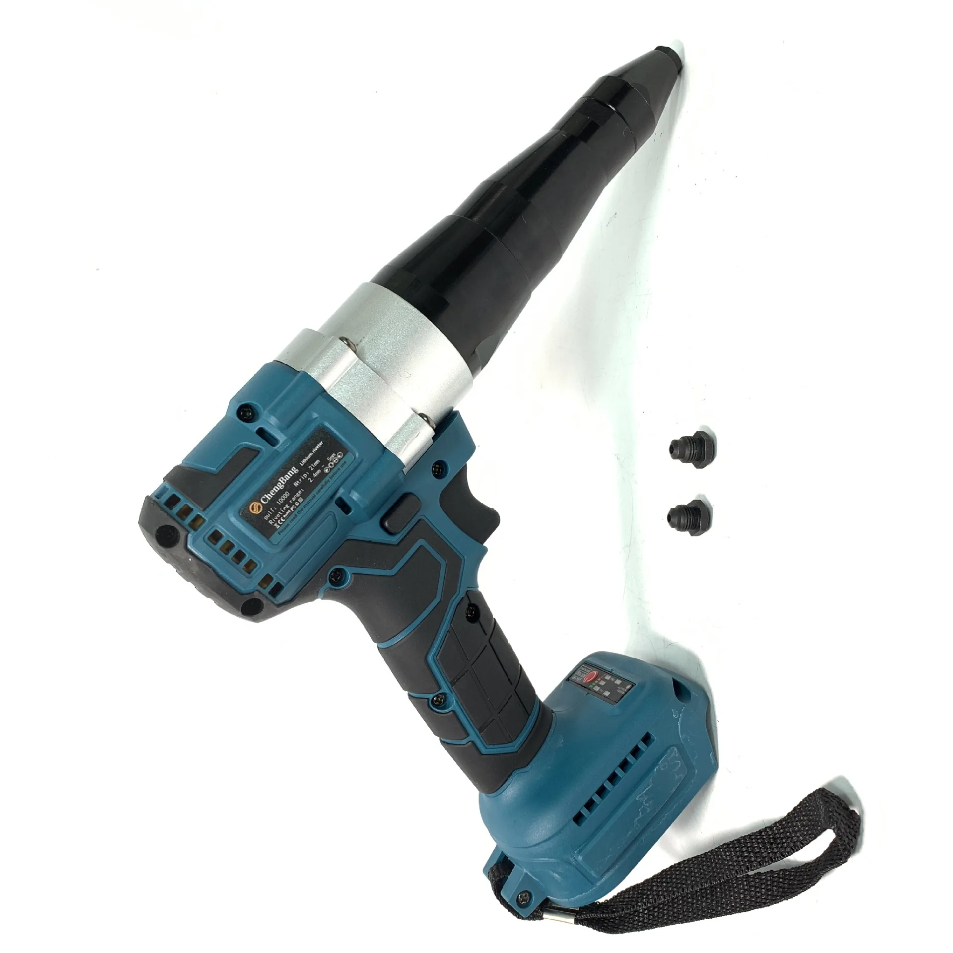 20V Portable Rechargeable Lithium Cordless Riveting Gun Brushless Automatic Electric Blind Riveting Gun 2.4-5 mm Electric