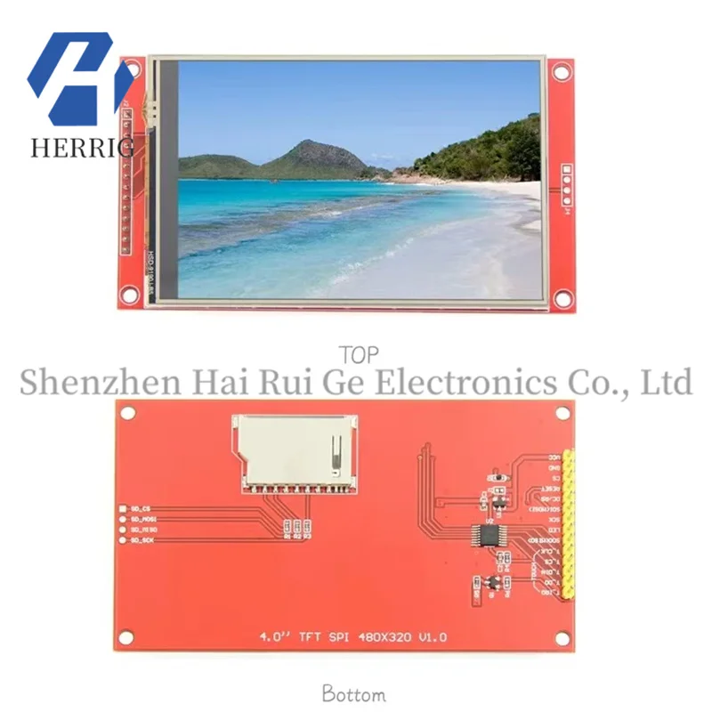 

Brand new 4.0 inch SPI serial LCD touch screen module 480*320 TFT display module ST7796S