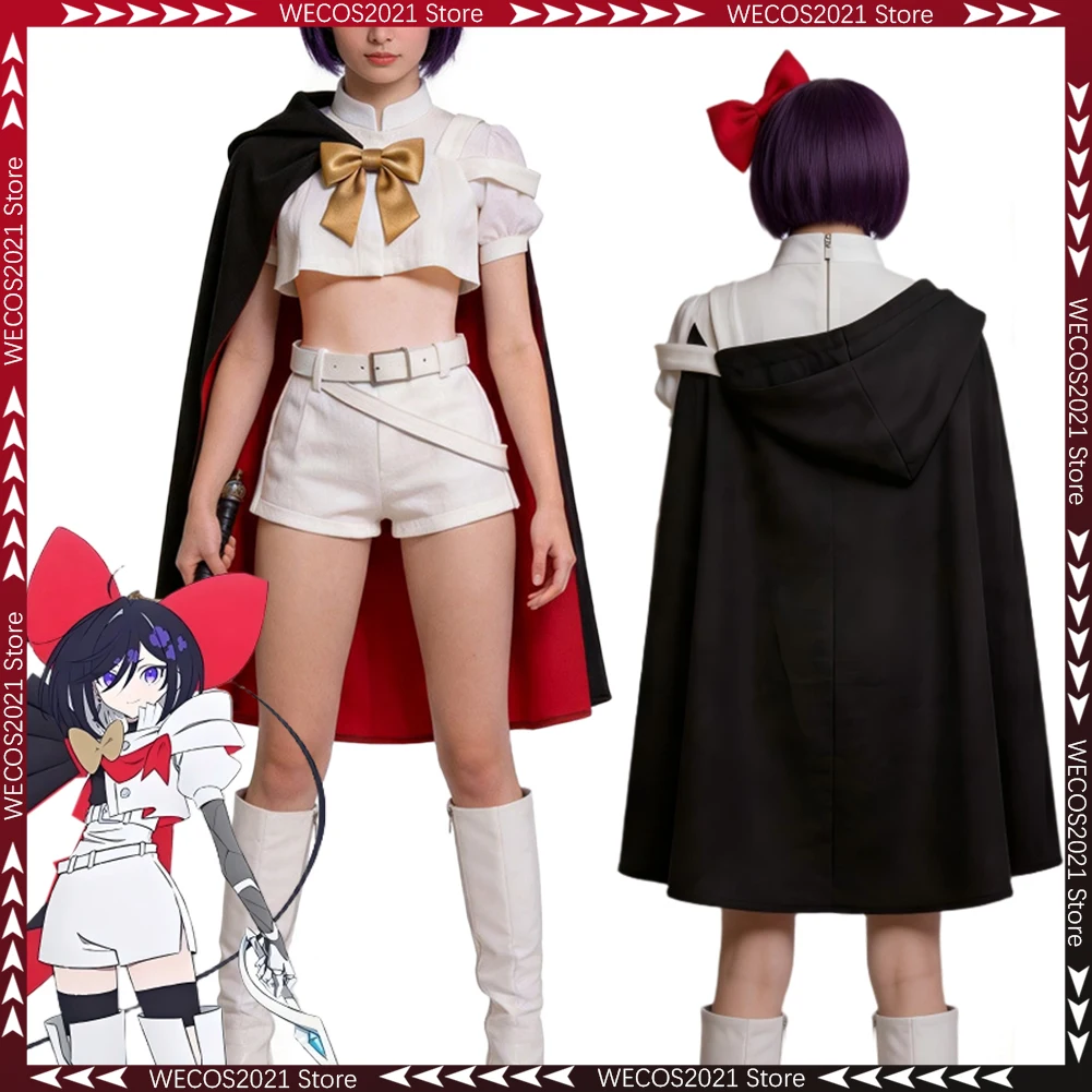 

Disguise Anime Hero of Ribbon Princess Knight Sapphire Cosplay Cloth Women Costume Halloween Female Role Play Dress Up Outfit