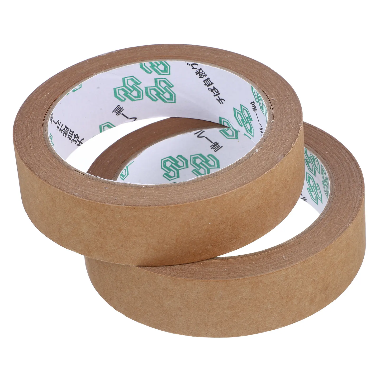 2 Rolls Writable Kraft Paper Packing Tape Heavy Duty Self Adhesive Sealing Tape for Boxes Packaging Shipping Mailing DIY view 6