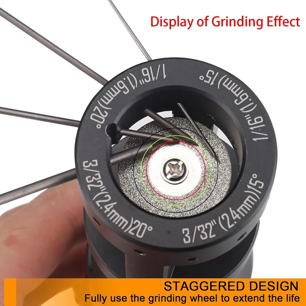 5/10Pcs Cutting Wheels Cutting Discs 22mm for Tungsten Electrode Sharpener Tig Welding Full Sand Diamond Wheels for Rotary Tools