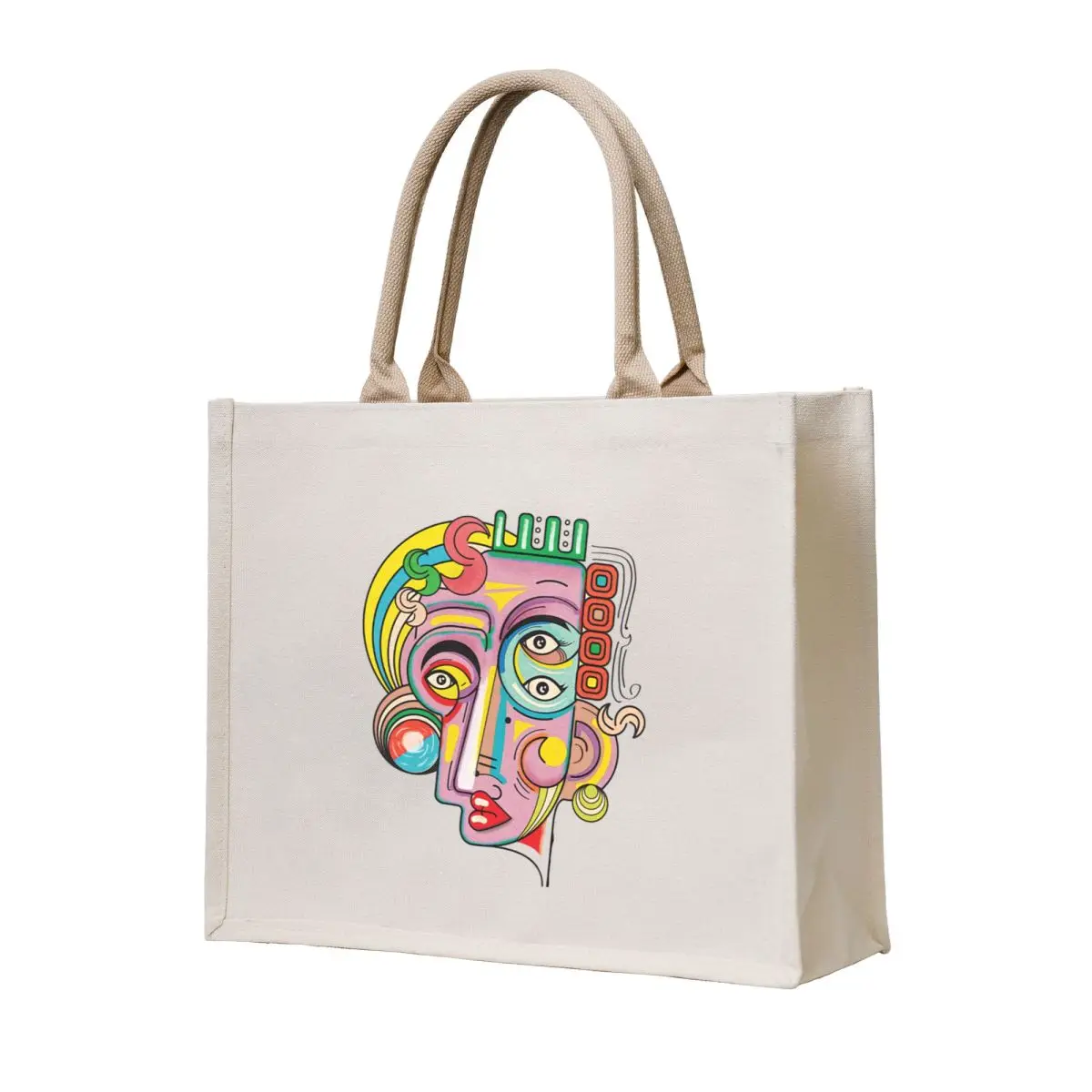

Cubist beauty Tote Bag canvas tote bags the tote bag shopping bag free delivery bags
