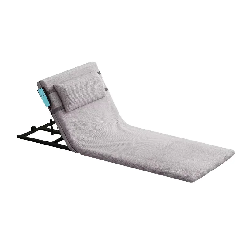 Electric power motorized reclining back support backrest for bed