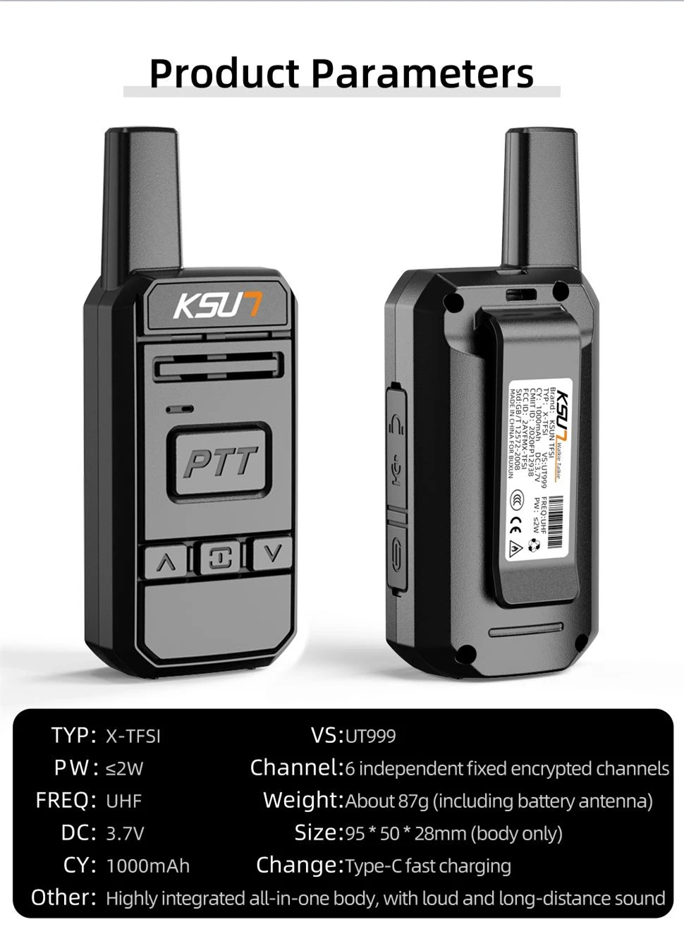mini-walkie-talkie-ut999-2-walkie-talkies-para-ninos-juguete-infantil-carga-tipo-c-larga-duracion-en-espera-regalo-para-ninos-radio-de-comunicacion