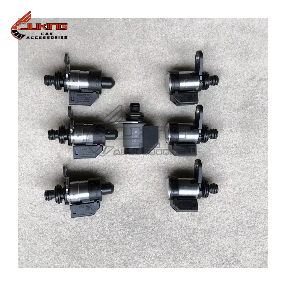 Kit de válvula solenoide de transmisión, 7 piezas, RE5R05A, 0260130030, 0260130031, G7T23082, para Nissan Pathfinder, Infiniti, EX35, Q45, 2002-2018