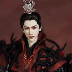 1/6 TTJ Leo Luo YunXi Tan Tai Jin Full Set- Red Wedding 30cm Doll Till The End Of The Moon Original Realistic Doll Top Art