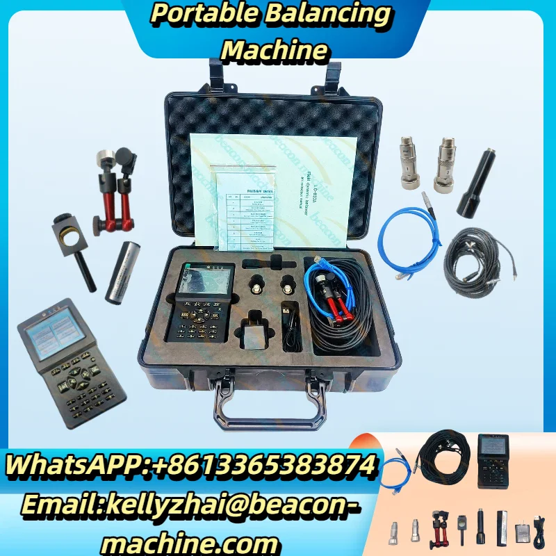 BC830 Portable Dynamic Balancing Machine Support One Side Dynamic Balancing, Data Management Operation