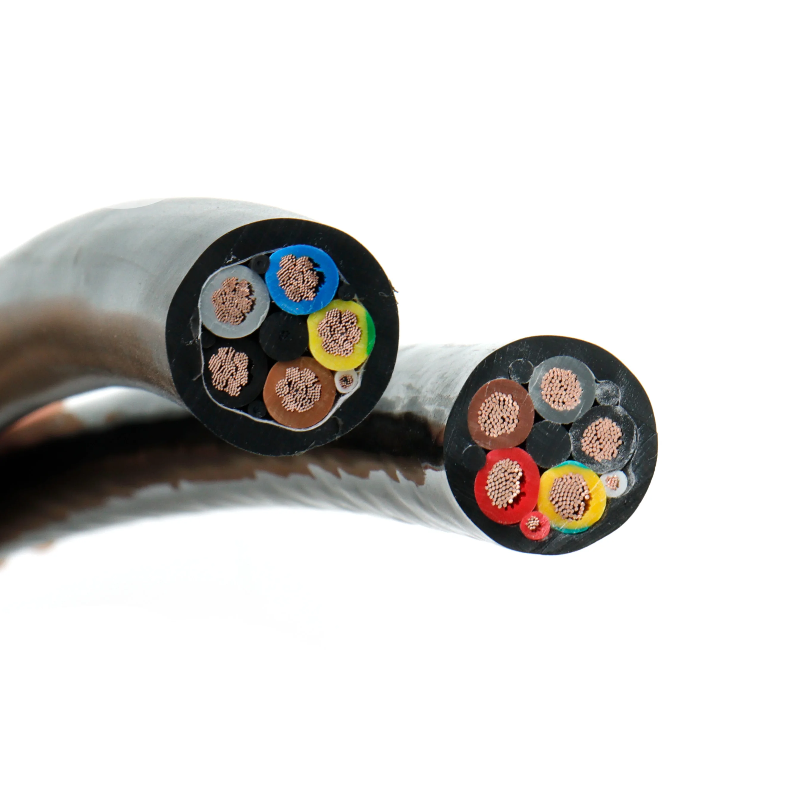 H07bz5 f Кабель 5g6 2x0,5 evc Однофазные многожильные автомобильные зарядные кабели