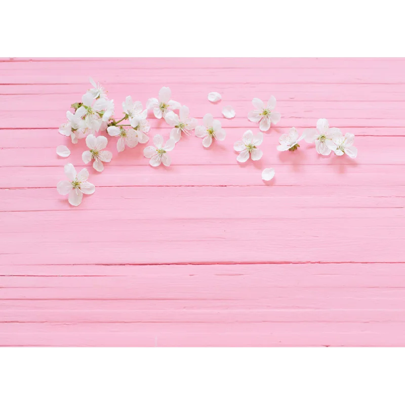 ZHISUXI Vinyl Custom Photography Backdrops Props Flower Wood Planks Photo Studio Background 201104MB -01