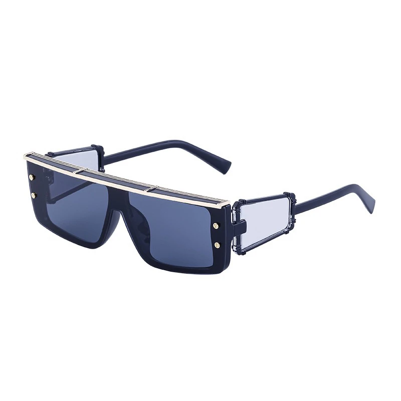

Cyber St Punk Sle Metal Frame Sunglasses for Men Driving Fiing Faionable Y2K Sunglasses ex Square Face ape