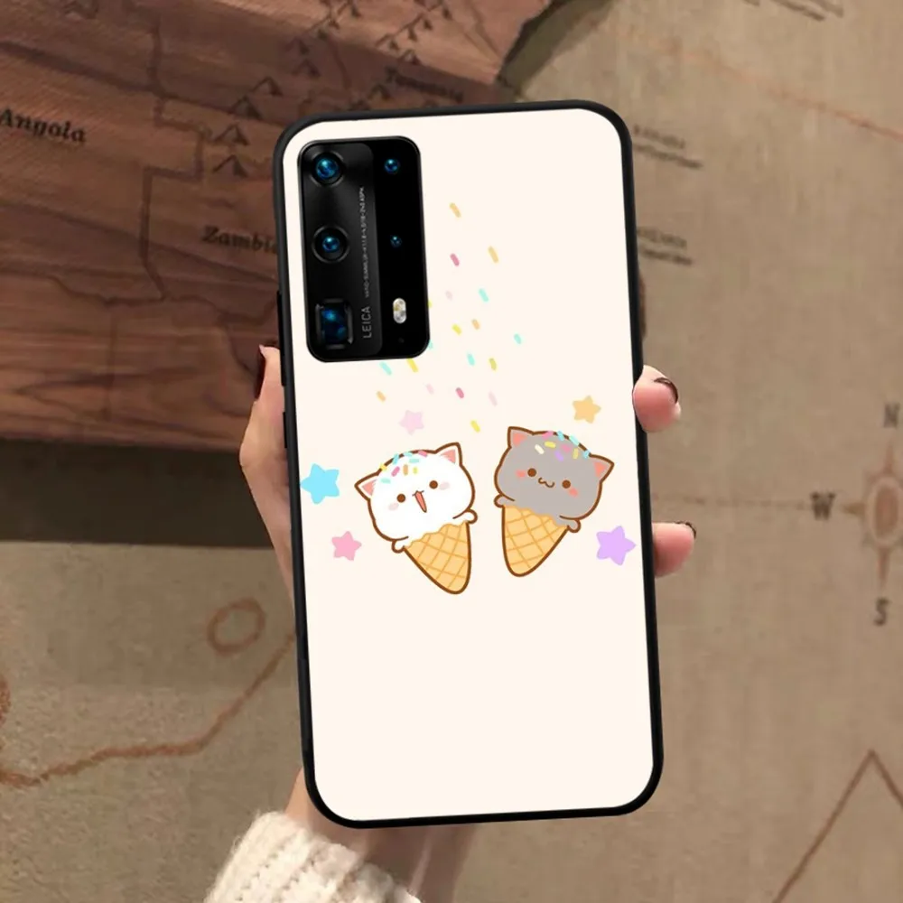 Funda de teléfono con helado fundido para Huawei P 8 9 10 20 30 40 50 Pro Lite Psmart Honor 10 lite 70 Mate 20lite