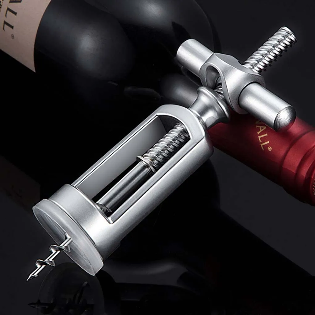 Abridor de vino creativo, extractor de vino Manual, fácil de usar en el hogar, accesorios de cocina