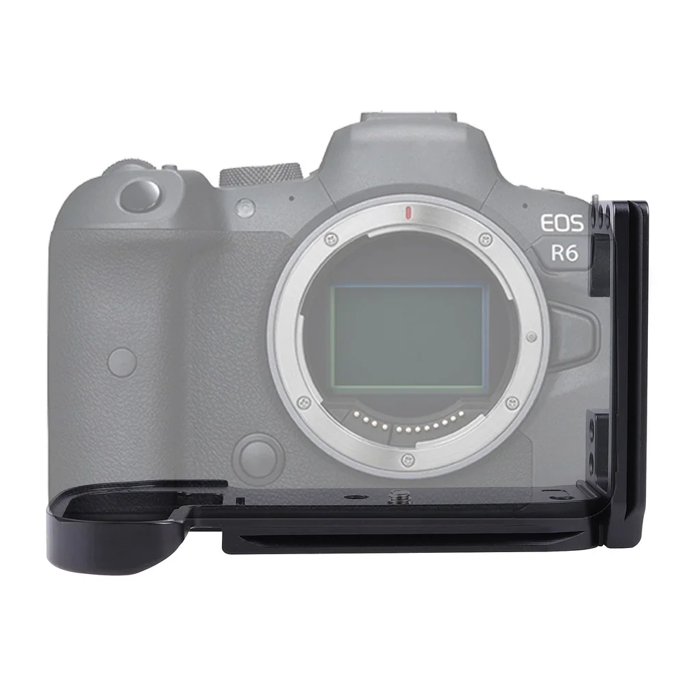 キヤノンeosr6/r5/r5c用r6カメラlプレートハンドグリップクイックリリースプレート垂直ブラケット