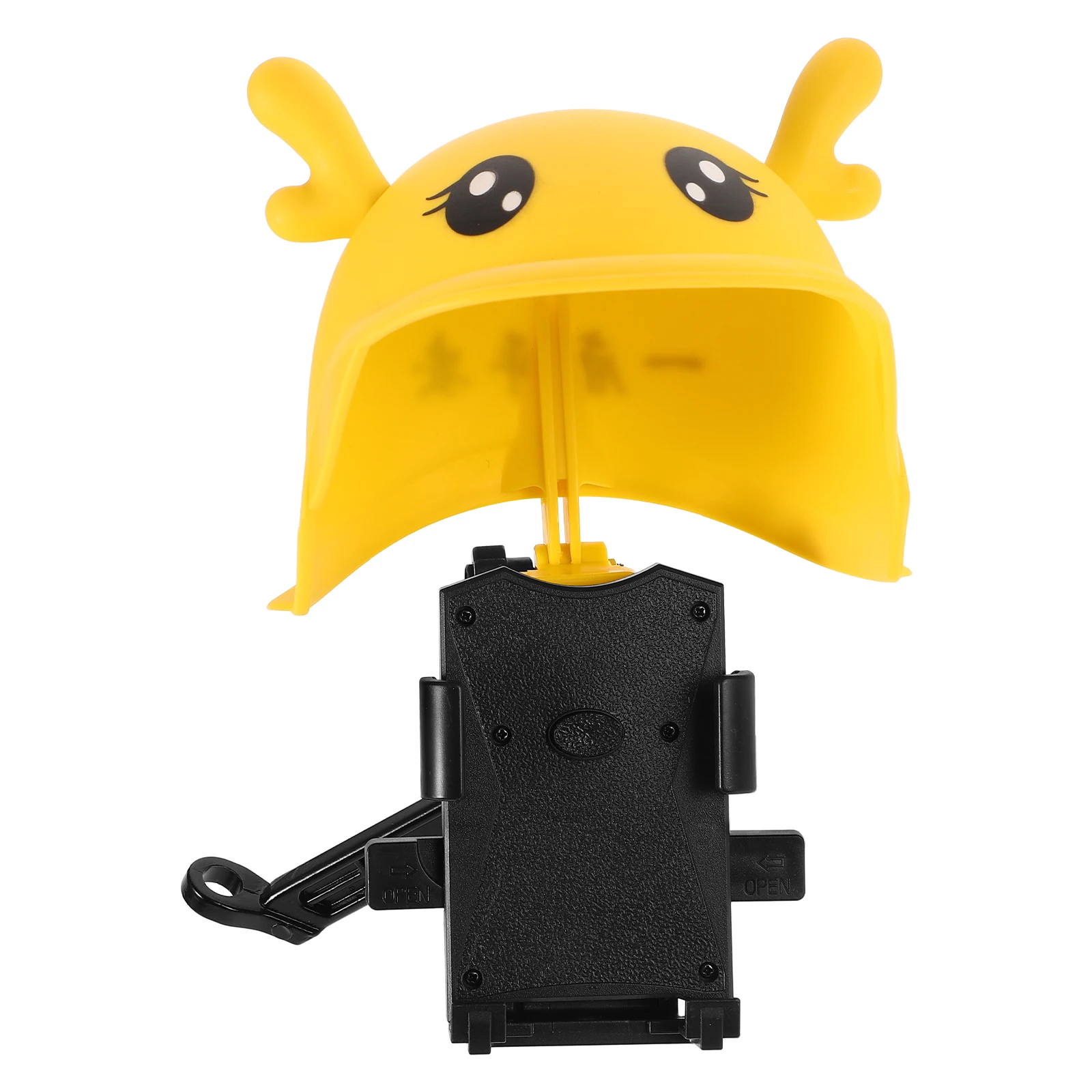 

Motorcycle Phone Holder Waterproof Cover Small Design Stable Mount for Bike Electric Scooter Navigation Use