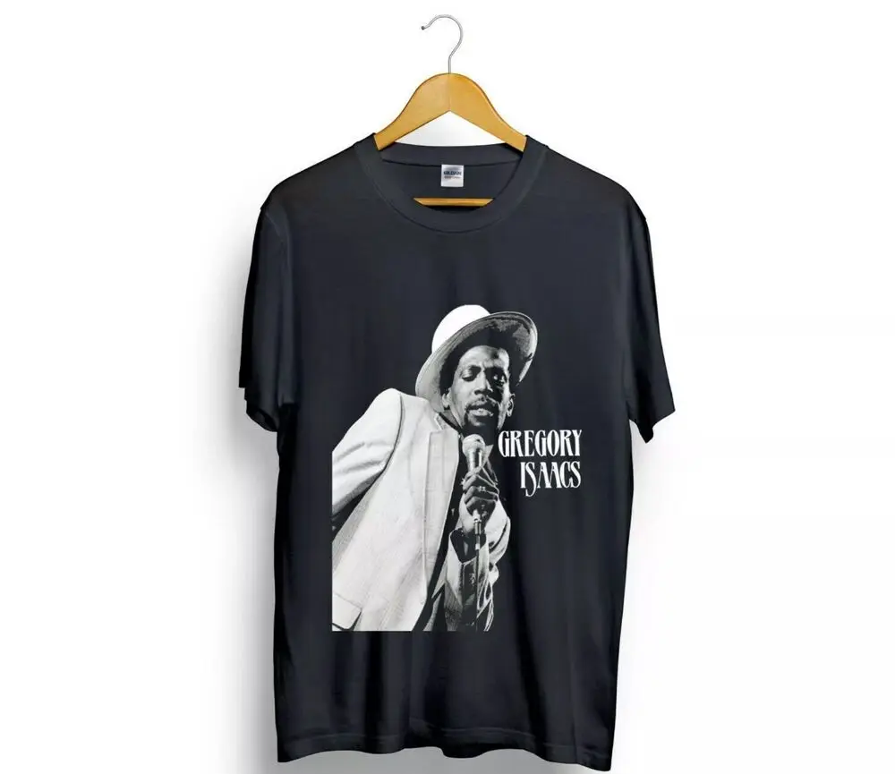 Gregory Isaacs Singer T Shirt Size S-5XL Gifl For Fan MEN