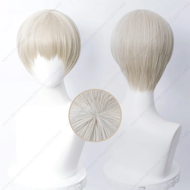 

Парик для косплея аниме Inumaki Toge, 28 см, короткие термостойкие синтетические парики