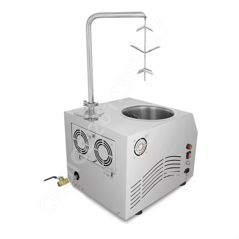 Stainless Steel Automatic Chocolate Tempering Machine Electric 7L Chocolate Dispenser Commercial Tap Hot Chocolate Dispenser