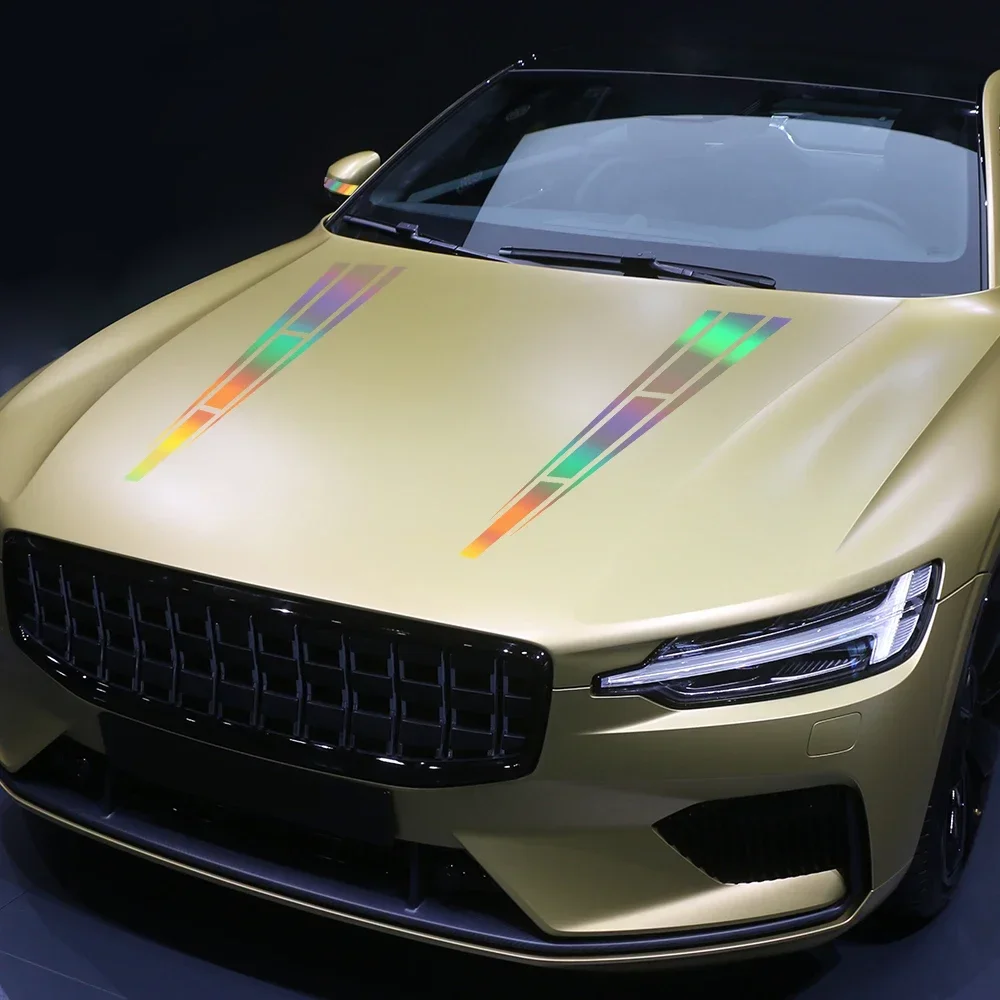 

6 PCS Universal Car Body Side Door Sports Racing Stripe Stickers Fashion Vinyl Decals Automotive Exterior Decoration Accessories