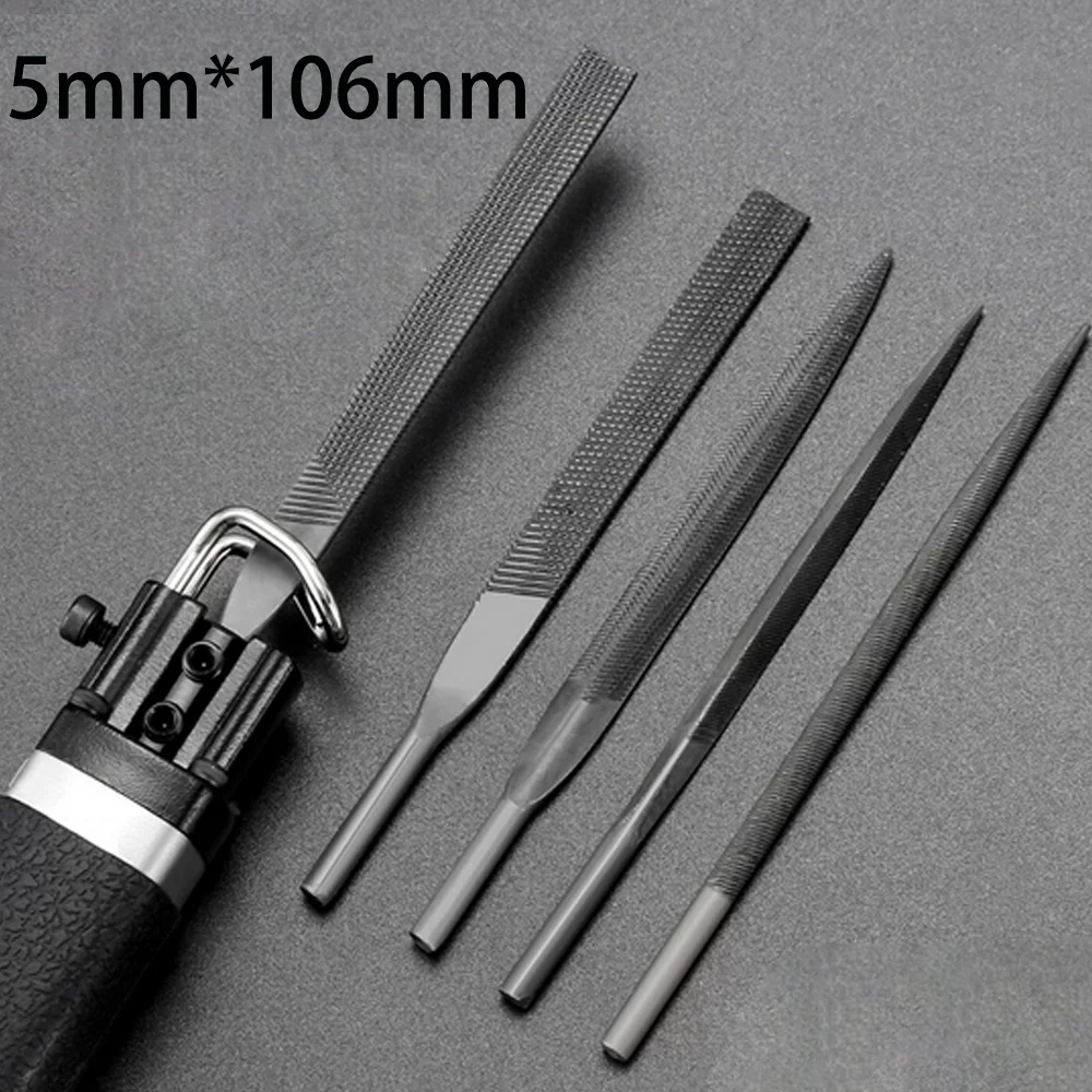 1pcs Industrial Steel File Flat/Round/Half Round/Triangle Hand Tools For Metalworking Woodworking For AF-5 AF-10 Pneumatic Tool