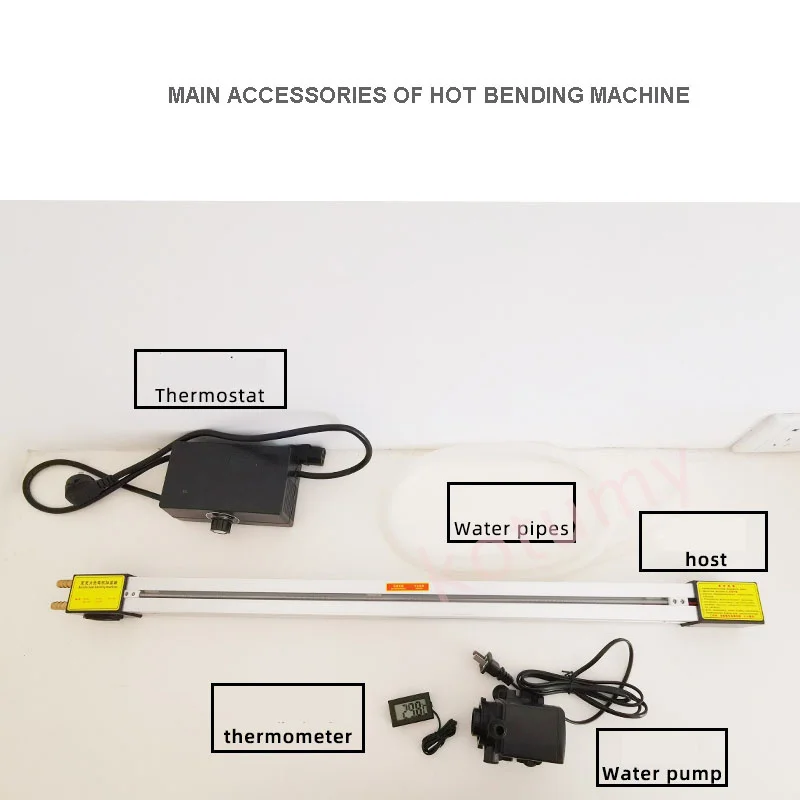 Imagem -04 - Máquina de Dobra Acrílica Placas Orgânicas Dobrador Quente para Placas Plásticas Dispositivo de Dobra da Placa do Pvc com Fio de Aquecimento 80cm