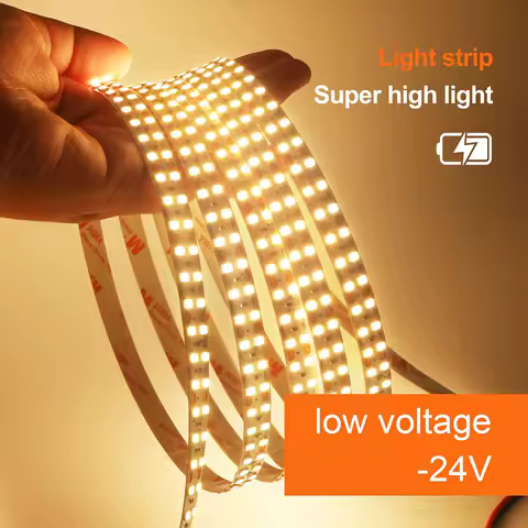 5mm 8mm 10mm PCB Led Strip Light RA98 5m 10m 24V 2835 120 240 LEDs Flexible Tape Lighting 2700K 3000K 3500K 4000K 5000K 6000K