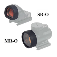 SR-O MR-O Red Dot Sight Rubber Lens Cover Protector Cap Guard For SureFir M300V M600V X300V X400V Weapon Light