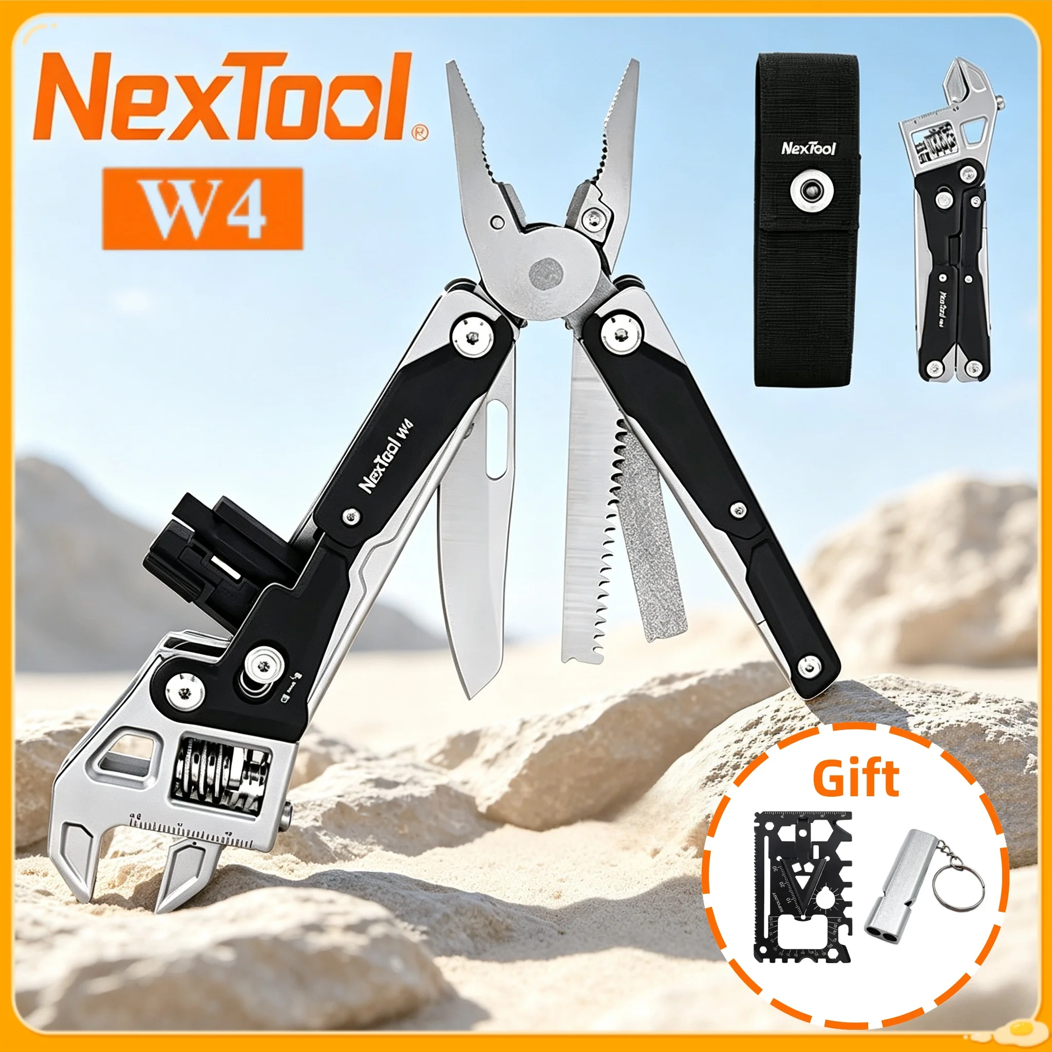 nextool-outil-multifonction-11-en-1-cle-w4-cle-reglable-pince-couteau-pliant-outils-a-main-tournevis-scie-a-bois-outils-pour-le-travail-du-bois