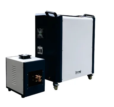 40KW Automatic Induction Heating Machine Bronze Copper Alloy Gear Core Heater Industrial Heating Equipment