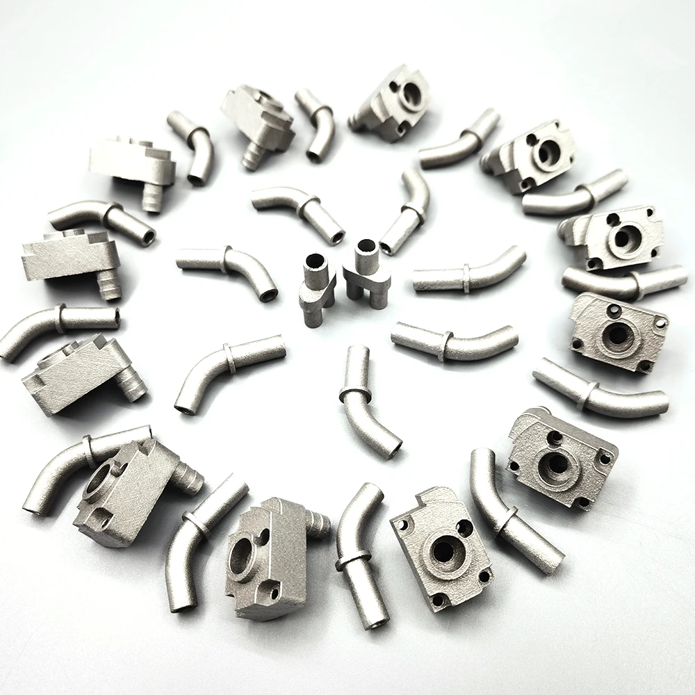 Custom CNC Precision Machined Metal Frame Components Die-Cast Aluminum Alloy Multi-Hole Complex Structures High-Precision Mechan