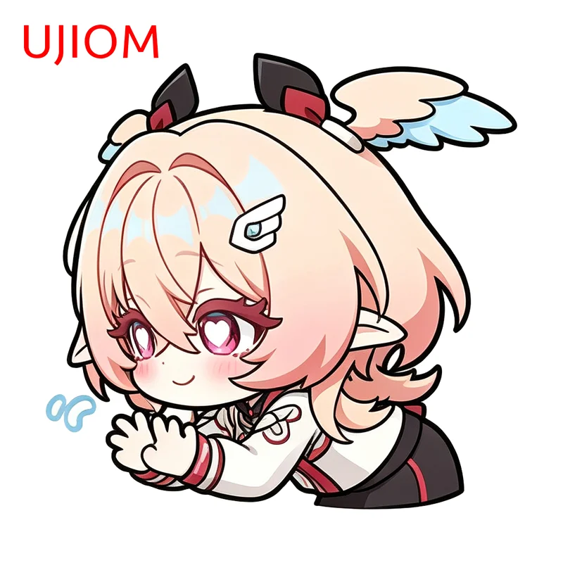 UJIOM Chibi Linnea Game Wall Sticker Fashion Waterproof Vinyl Decal Laptop Decorative Stickers Home Decoration Accessories